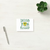 Irish You Flossed Dental St Patricks Day Post-it Klebezettel (Büro)