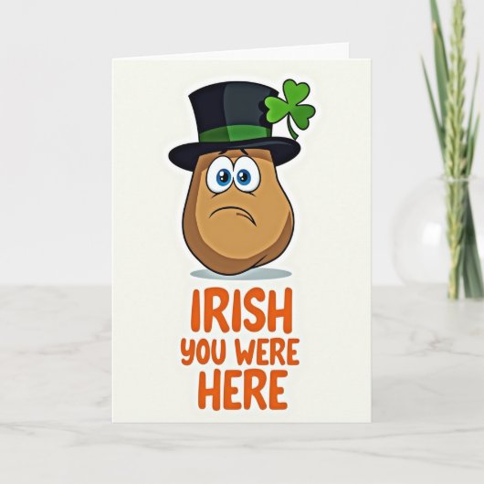 Irish You Were Here Karte (Vorderseite)