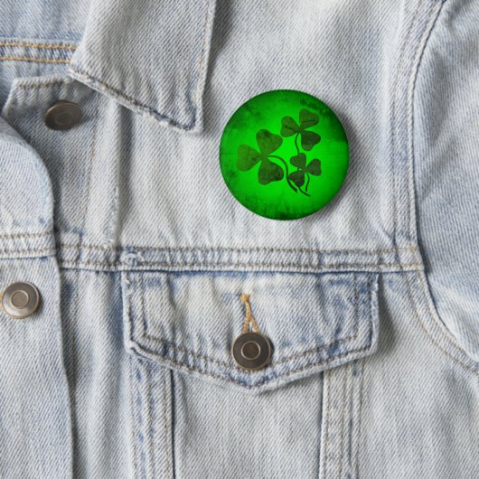 Irishcher Kleeblatt/grüner Klee, irisches grünes L Button (Beispiel)