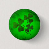 Irishcher Kleeblatt/grüner Klee, irisches grünes L Button (Vorderseite)