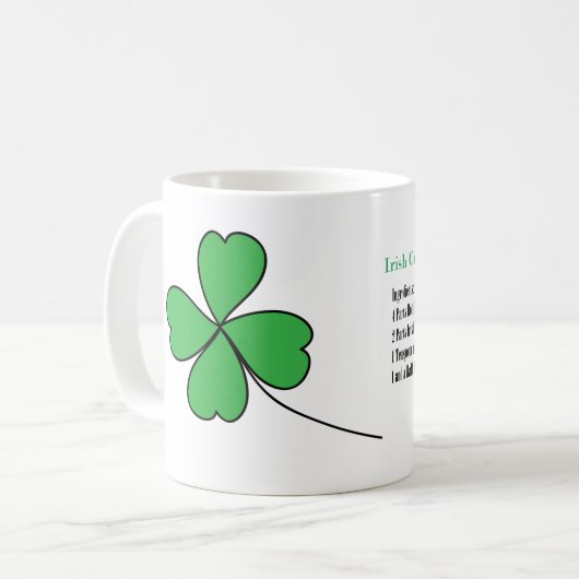 Irishcoffee-Tasse Kaffeetasse (Vorderseite Links)