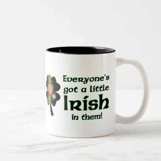 Irishcoffee-Tasse Zweifarbige Tasse (Rechts)