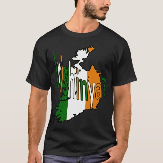 Irishinya Konversationsstarter T-Shirt (Vorderseite)