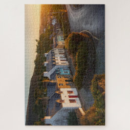 Irishisches Dorf-Puzzle Puzzle