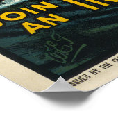 Irishmen Avenge the Lusitania Vintage Poster (Ecke)