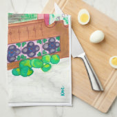 Irish's Kitchen Window Geschirrtuch (Viertel Falte)