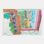 Irish's Kitchen Window Geschirrtuch (Horizontal)