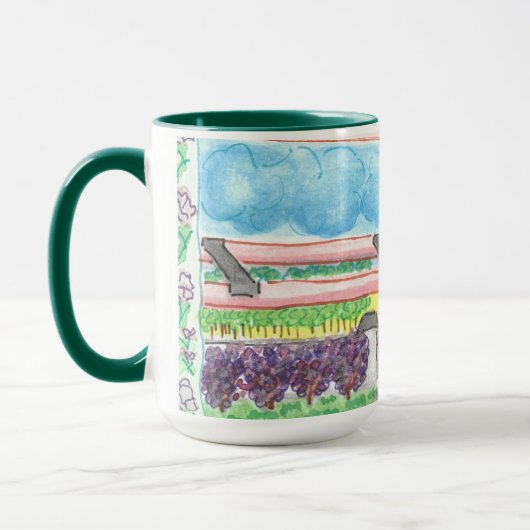 Irish's Kitchen Window Tasse (Links)