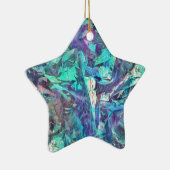 irisierend keramik ornament (Rechts)