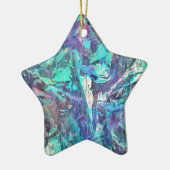 irisierend keramik ornament (Links)