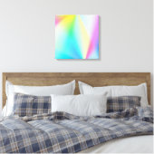 Irisierend, regenbogenähnlich, verträumt - für Rom Leinwanddruck (Insitu (Schlafzimmer))