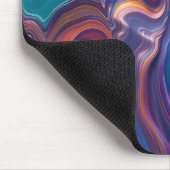 Irisierende Blasen-Oberfläche Mousepad (Ecke)