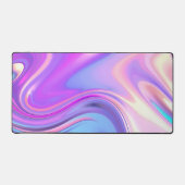 Irisierende flüssige Bewegung Schreibtischunterlage (Vorderseite)