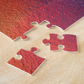 Irisierende gewellte Regenbogen-Glastextur Puzzle (Seite)