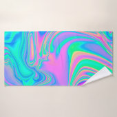 Irisierende holografische holografische Struktur a Badehandtuch (Badehandtuch)