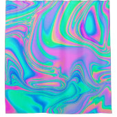 Irisierende holografische holografische Struktur a Duschvorhang (Vorderseite)