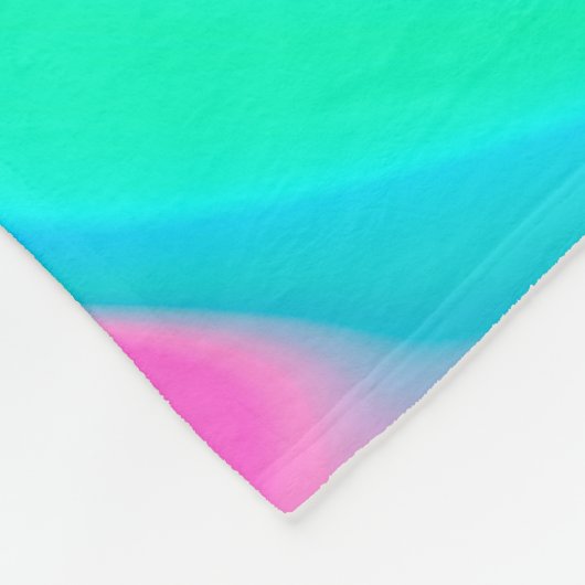Irisierende holografische holografische Struktur a Fleecedecke (Ecke)