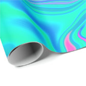 Irisierende holografische holografische Struktur a Geschenkpapier (Rolleneckpunkt)