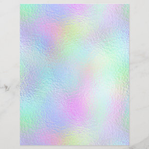 Irisierende Imitate Foil Scrapbook Paper Nr. 50