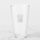 Irisierende Kokette Halloween Glas (Rückseite)
