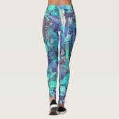 irisierende Leggings (Rückseite)