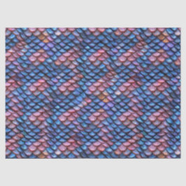 Irisierende Meerjungenskala - 10lb, 17"x23" Seidenpapier