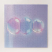 Irisierende Pastell-geschichtete Kugeln Träumerisc Puzzle (Horizontal)