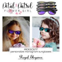 irisierende Petal Patrol-Sonnenbrille