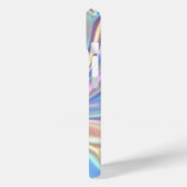Irisierende, schimmernde Metallische Stoffe, klein Case-Mate iPhone Hülle (Rückseite / Links)