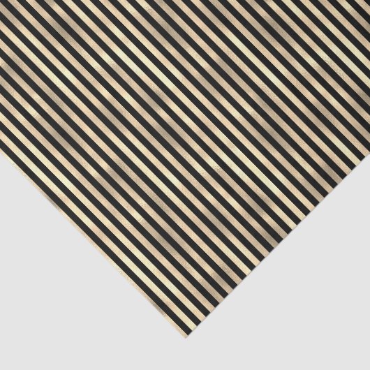 Irisierende "texturierte Folie" Mini-Streifen schw Seidenpapier (Ausschnitt)