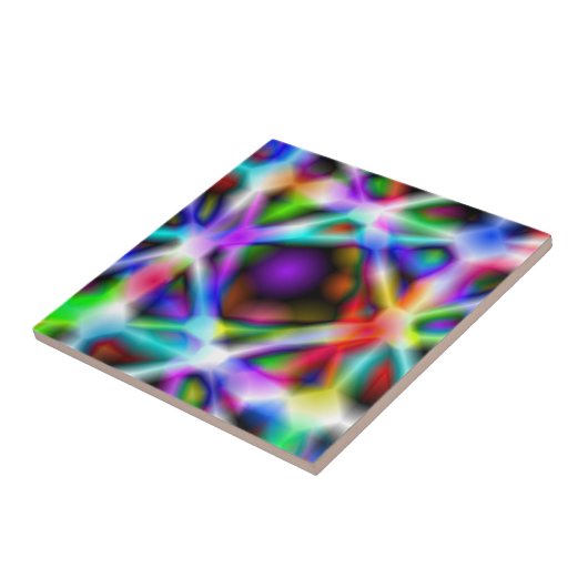 Irisierender Chrome Fünf Fliese (Seite)