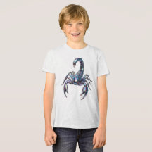 Irisierender Cyber Skorpion Mechanische Kunst