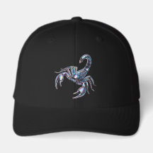 Irisierender Cyber Skorpion Mechanische Kunst