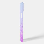 Irisierender Girl Pink Shimmer Personalisierter Na Case-Mate iPhone Hülle (Rückseite / Rechts)