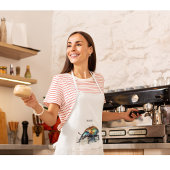 Irisierender Käfer in Wasserfarbe, nach Maß Schürze