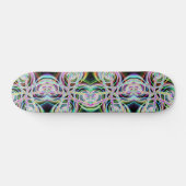 Irisierendes Chrom neun Skateboard (Horizontal)