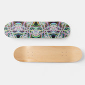 Irisierendes Chrom neun Skateboard (Horizontal)