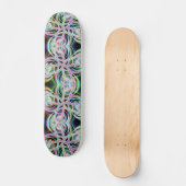 Irisierendes Chrom neun Skateboard (Vorderseite)