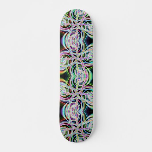 Irisierendes Chrom neun Skateboard (Vorne)