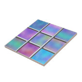Irisierendes Glas Metall Modern Fliese (Seite)