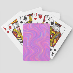 Irisierendes Holografisches Wirbel-Poker-Kartenspi Spielkarten