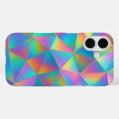 Irisierendes Polygon Case-Mate iPhone Hülle (Rückseite (Horizontal))