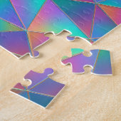 Irisierendes Polygon Puzzle (Seite)