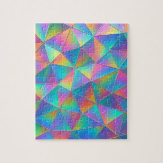 Irisierendes Polygon Puzzle