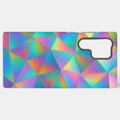 Irisierendes Polygon Samsung Galaxy Hülle (Rückseite (Horizontal))