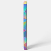 Irisierendes Polygon Samsung Galaxy Hülle (Linke Seite)