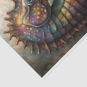 Irisierendes Seepferd Dekoupage Seidenpapier (Ausschnitt)