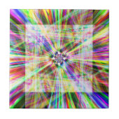 Irisierter Chrome 12 Fliese (Vorderseite)