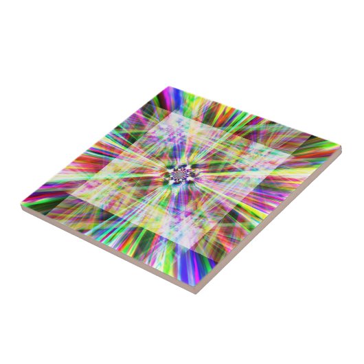 Irisierter Chrome 12 Fliese (Seite)