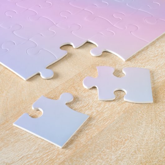 Irisierter Holografischer Pastell Unicorn Regenbog Puzzle (Seite)